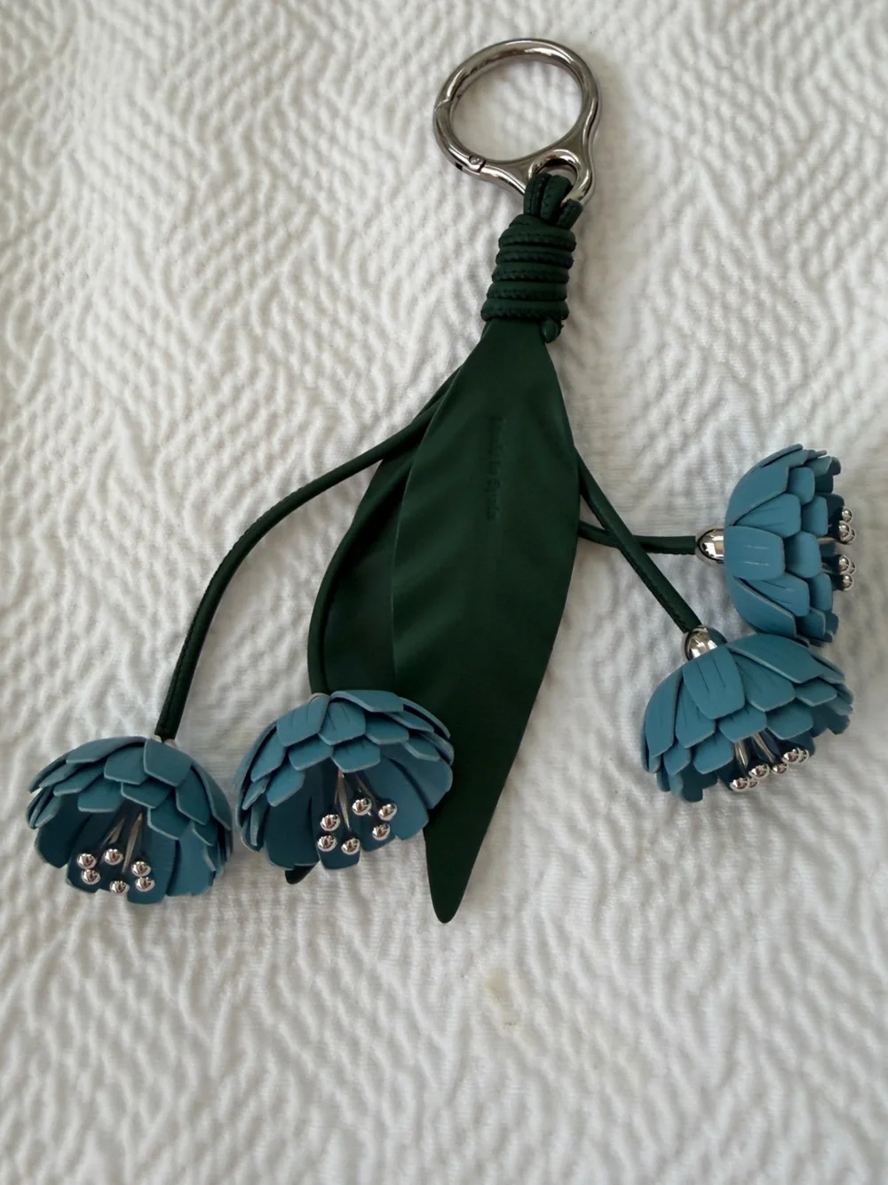 Loewe Flower charm in classic calfskin